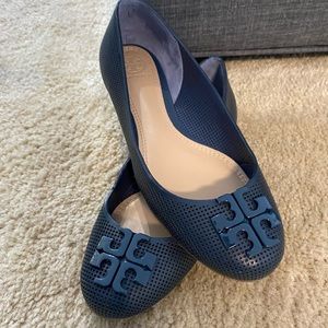 Tory Burch Lowell Perforated Ballet Flat
